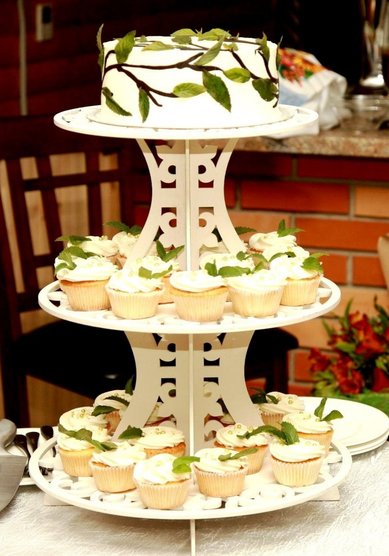 Свадебный торт Капкейки (M118268) - Компания Mari`O