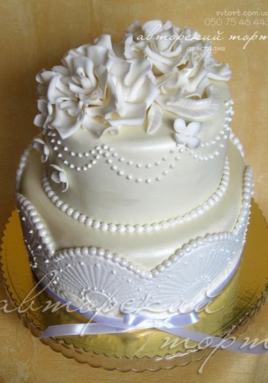 Торт на свадьбу А60573 - Кондитерская Анна Лукьянчук