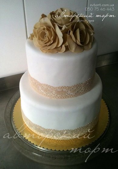 Торт на свадьбу А60581 - Кондитерская Анна Лукьянчук