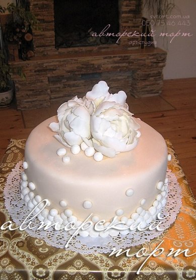 Торт на свадьбу А60583 - Кондитерская Анна Лукьянчук