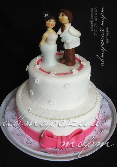 Свадебный торт А60588 - Кондитерская Анна Лукьянчук