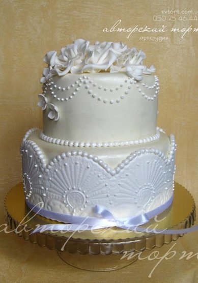 Торт на свадьбу А60589 - Кондитерская Анна Лукьянчук