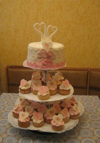 Свадебный торт О60594 - Кондитерская Оксана Шуликова