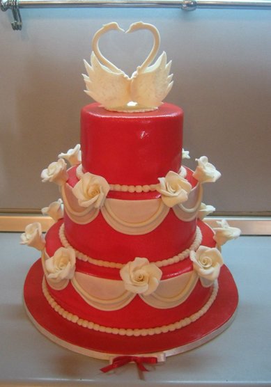 Свадебный торт О60602 - Кондитерская Оксана Шуликова