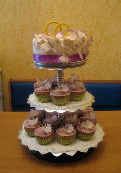 Свадебный торт О60608 - Кондитерская Оксана Шуликова