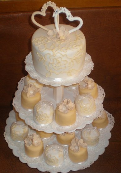 Свадебный торт Н60626 - Компания Наталья Недыпич