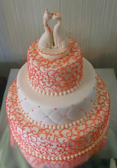 Торт на свадьбу Н60627 - Компания Наталья Недыпич