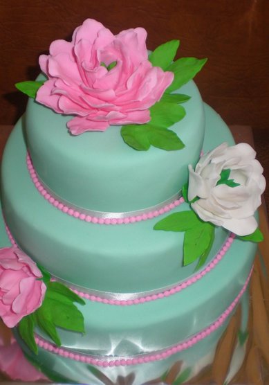 Свадебный торт Н60630 - Компания Наталья Недыпич