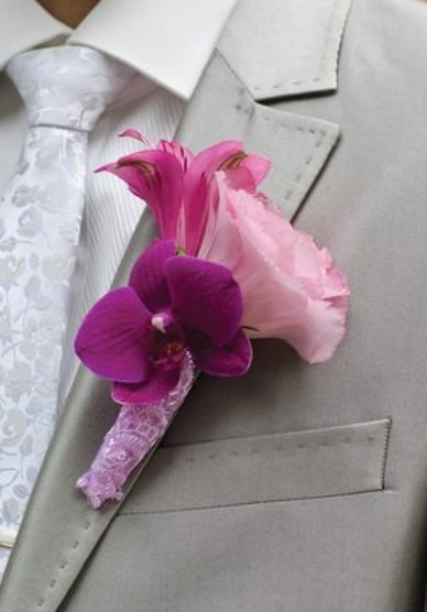 Бутоньерка Ц8796 - Студия флористики Цветы для свадьбы