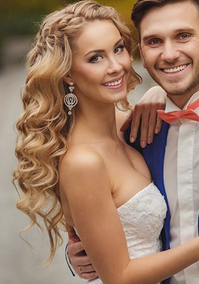 Свадебная прическа Ю16779 - Стилист-визажист Юлия Милованова