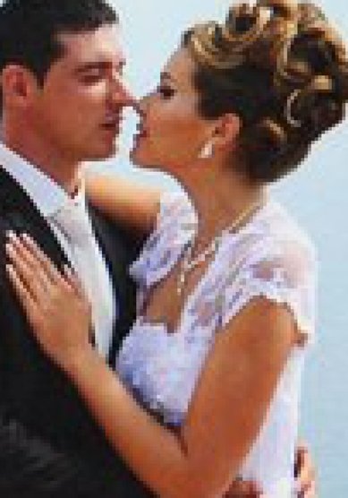 Прическа на свадьбу Т16808 - Стилист-визажист Яна Туманова