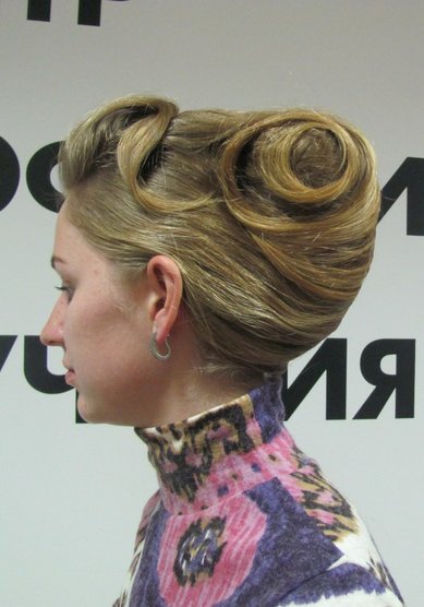 Прическа на свадьбу Т16810 - Стилист-визажист Яна Туманова