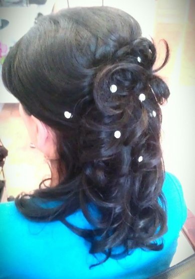 Свадебная прическа Т16815 - Стилист-визажист Яна Туманова