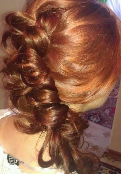 Прическа на свадьбу Т16816 - Стилист-визажист Яна Туманова