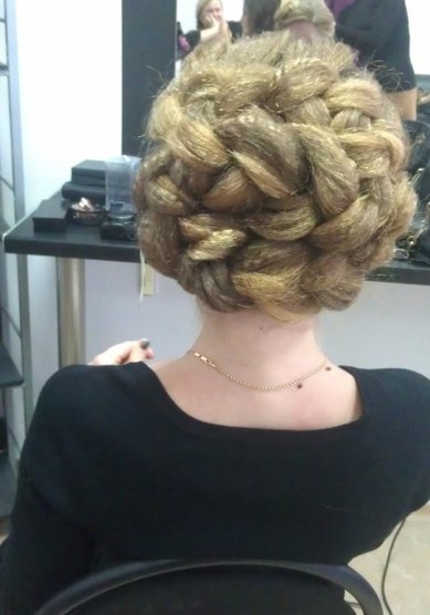 Свадебная прическа Т16817 - Стилист-визажист Яна Туманова