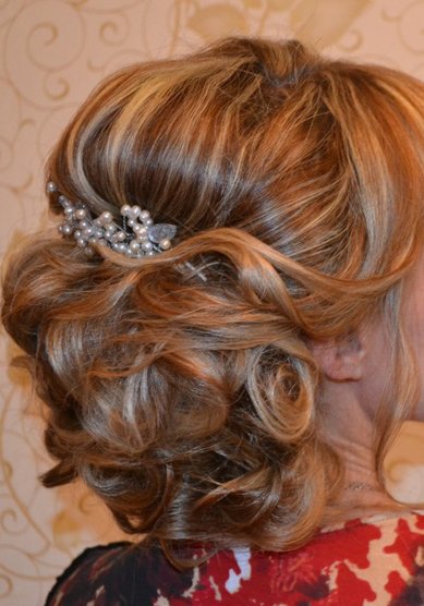 Прическа на свадьбу Т16822 - Стилист-визажист Яна Туманова