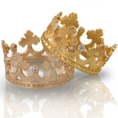 Обручальное кольцо V6793 - Ювелирный салон Violet