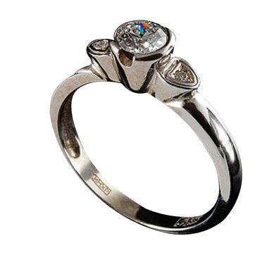 Помолвочное кольцо V6794 - Ювелирный салон Violet