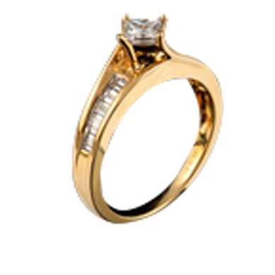 Помолвочное кольцо V6798 - Ювелирный салон Violet