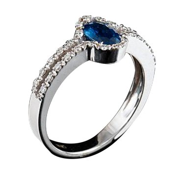 Помолвочное кольцо V6799 - Ювелирный салон Violet