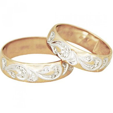 Обручальное кольцо Z6810 - Ювелирный салон Zarina