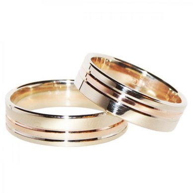 Обручальное кольцо Z6812 - Ювелирный салон Zarina