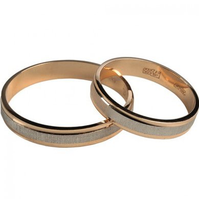 Обручальное кольцо Z6820 - Ювелирный салон Zarina