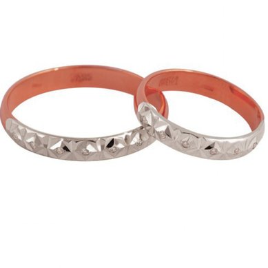 Обручальное кольцо Z6825 - Ювелирный салон Zarina