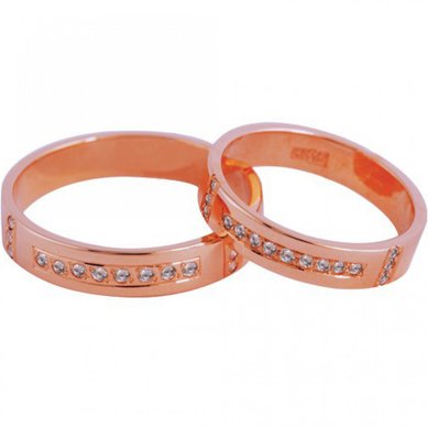 Обручальное кольцо Z6826 - Ювелирный салон Zarina